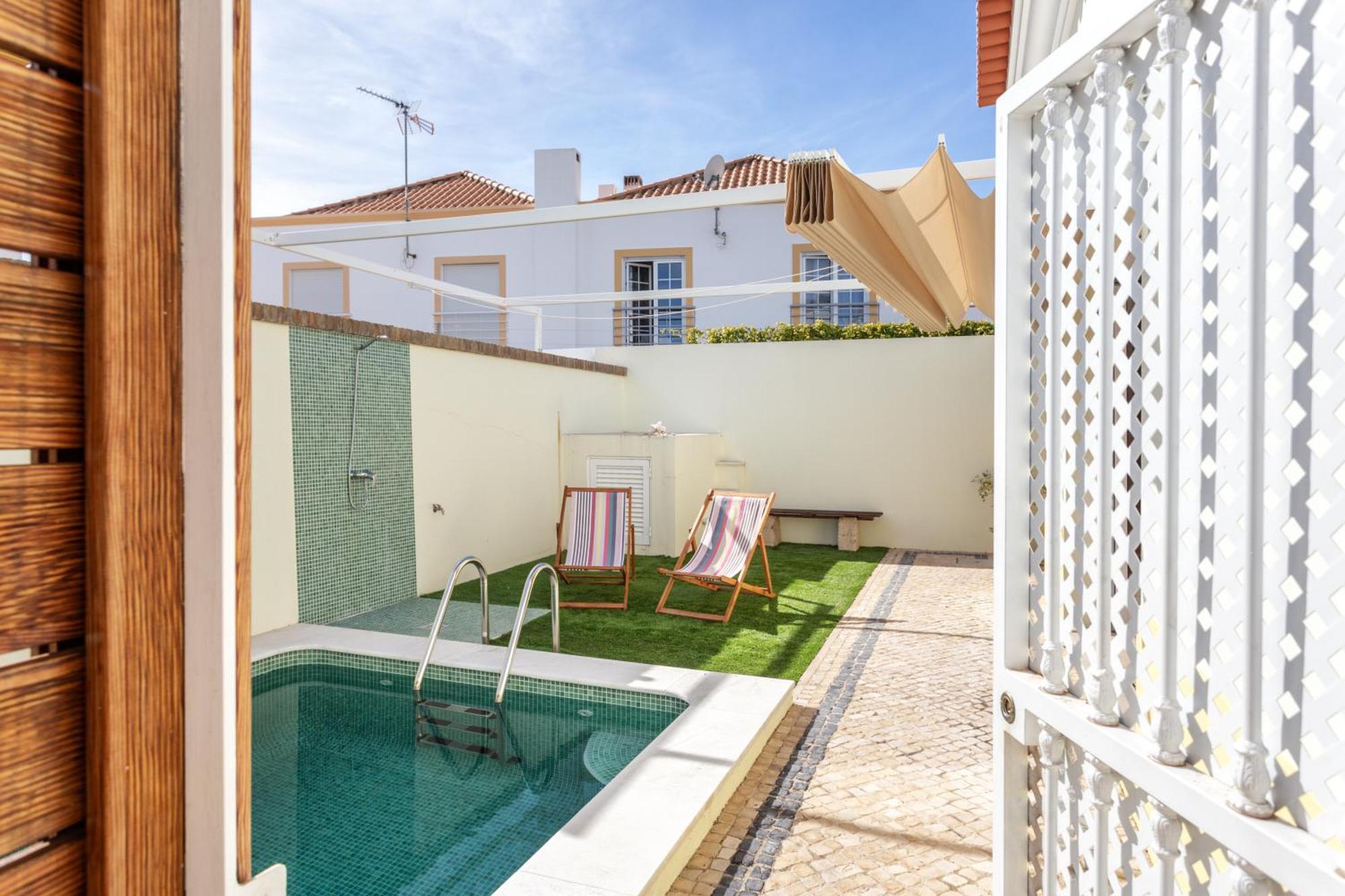 As Serenas Casa B Piscina Vila Nova de Cacela Kültér fotó