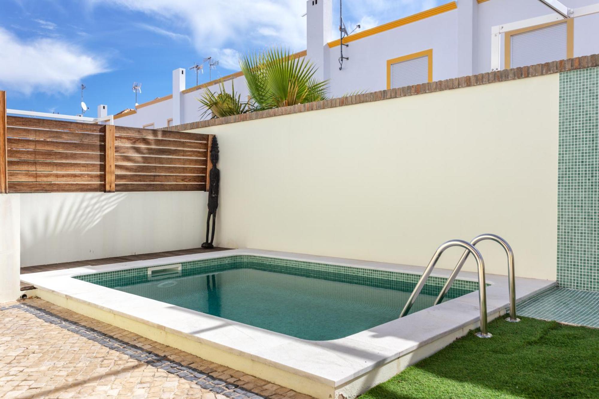 As Serenas Casa B Piscina Vila Nova de Cacela Kültér fotó